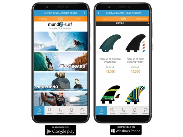 Lanzamiento de la nueva APP de MUNDO SURF.COM