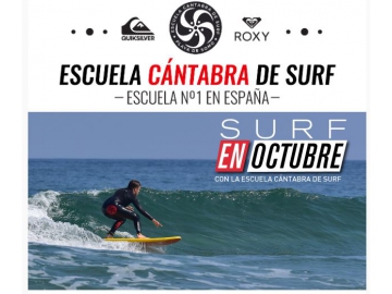 ESCAPADA DE SURF EN OCTUBRE ESCUELA CANTABRA DE SURF