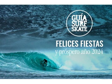 TODO EL EQUIPO DE GUIA SURF SKATE OS DESEAMOS FELICES FIESTAS!!!