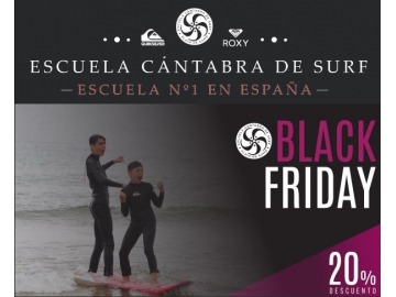  ¡Llega el Black Friday a la Escuela Cántabra de Surf! 
