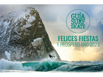 El equipo GUIA SURF SKATE os desea felices fiestas y próspero año nuevo