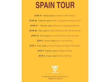  VISSLA ROLLING REVIEW SPAIN TOUR