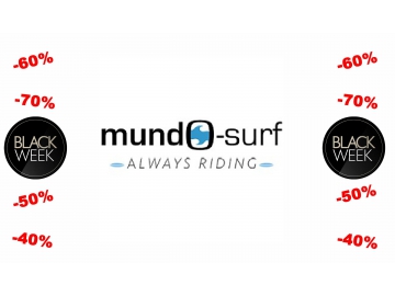 Aprovecha la Black Week en MUNDO  SURF  !!
