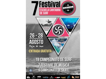 7º FESTIVAL ESCUELA CÁNTABRA DE SURF 