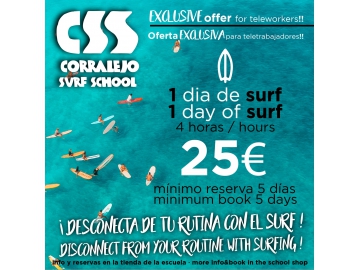 OFERTAS DE SURF CORRALEJO SURF SCHOOL