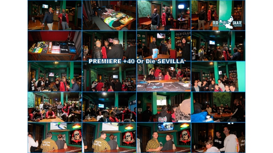 Montajes del  resumen de la Premiere del Video +40 Or Die en Sevilla