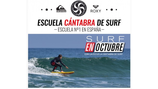 ESCAPADA DE SURF EN OCTUBRE ESCUELA CANTABRA DE SURF