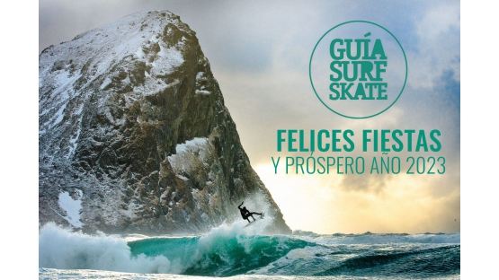 El equipo GUIA SURF SKATE os desea felices fiestas y próspero año nuevo