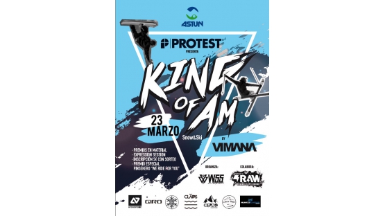 Llega el campeonato amateur de Ski & Snow “King of Am” de Protest