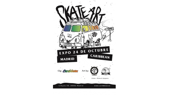 Expo SkateArt en Caribbean.
