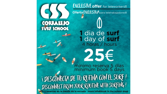 OFERTAS DE SURF CORRALEJO SURF SCHOOL